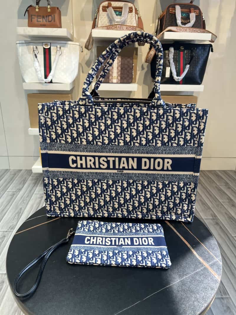 Cristian Dio_r Tote Bag with pouch 756