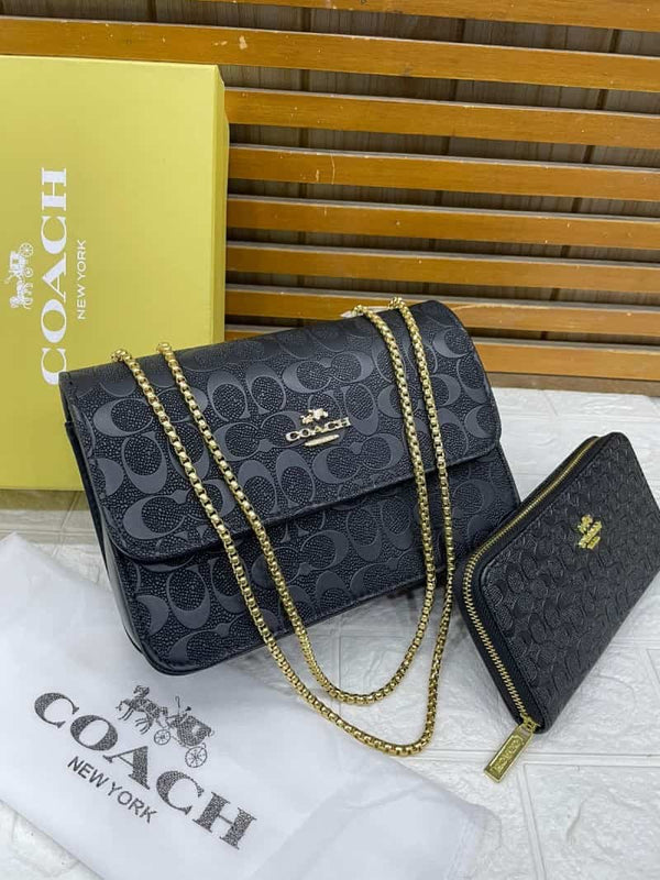 COACH_Embossed_Monogram_SlingBag_with_Wallet_With_Box_773