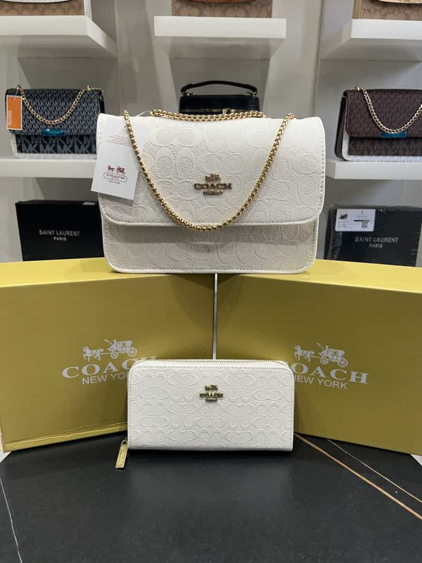COACH_Embossed_Monogram_SlingBag_with_Wallet_With_Box_772