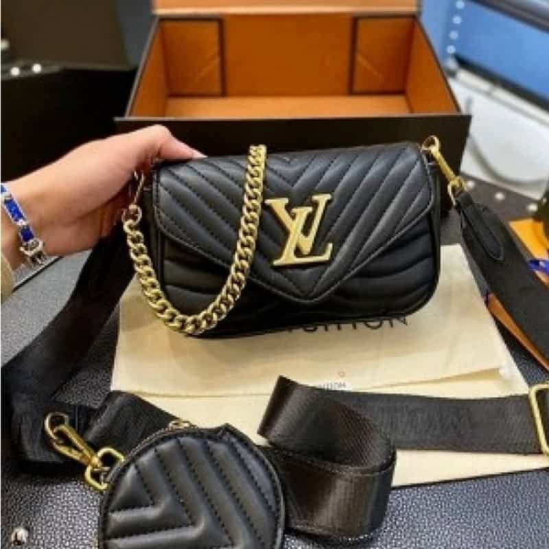 LOUIS_VUITTON_Wave_pochette_Bag_(Black)_with_Box_815