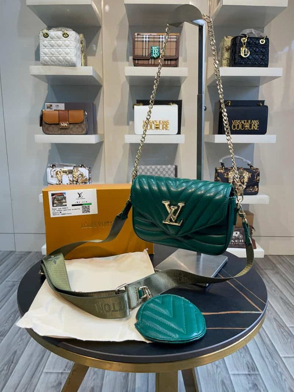 LOUIS_VUITTON_Wave_pochette_Bag_(Green)_with_Box_816