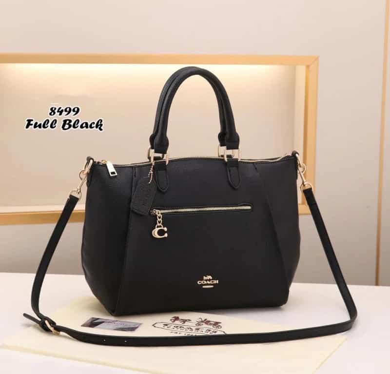 COACH_Black_Elise_Shoulder_Bag_852