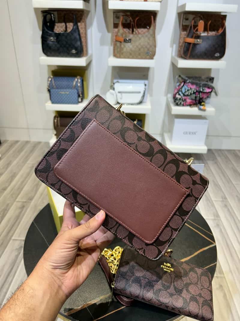 Coach_klare_Sling_Bag_with_Wallet_&_Box_901