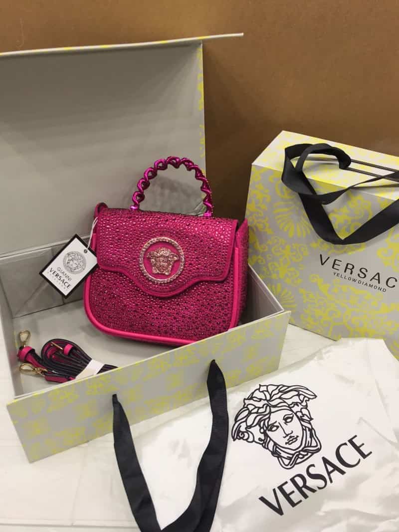 VERSACE_La Medusa crystal-embellished mini bag_with box_927