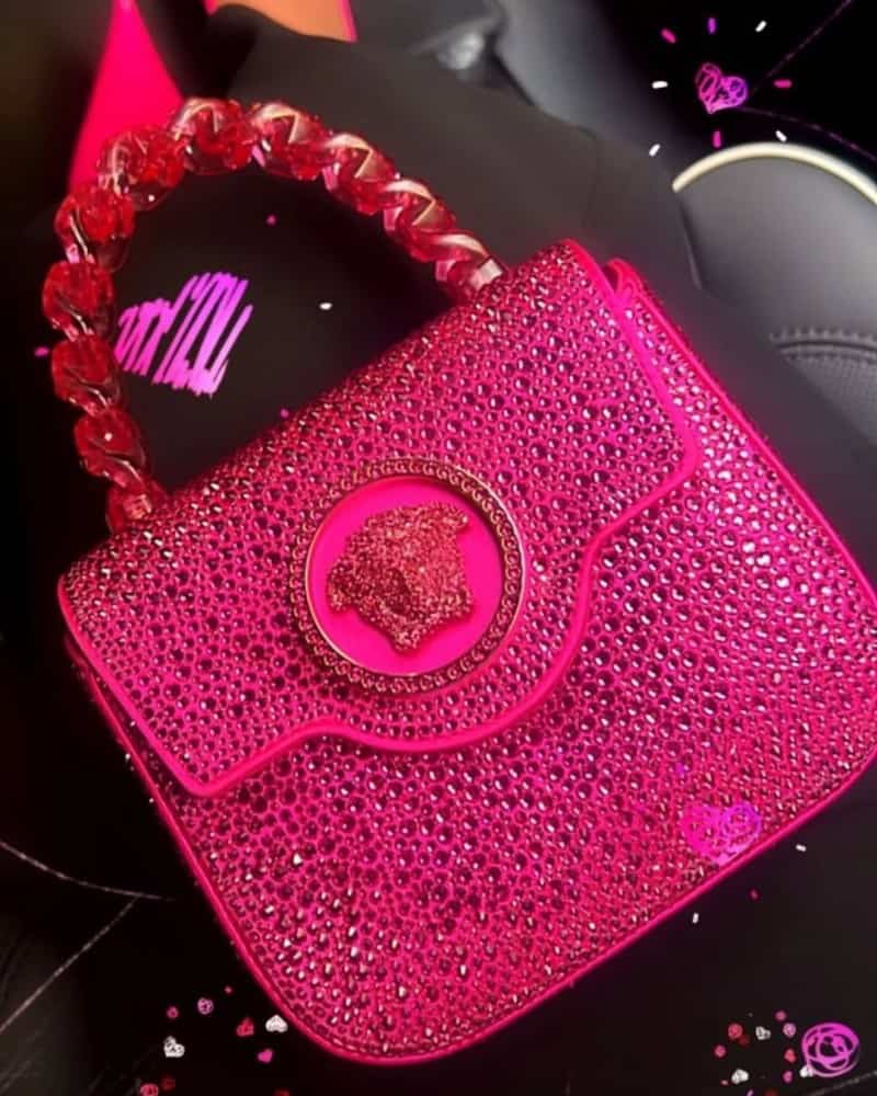 VERSACE_La Medusa crystal-embellished mini bag_with box_927