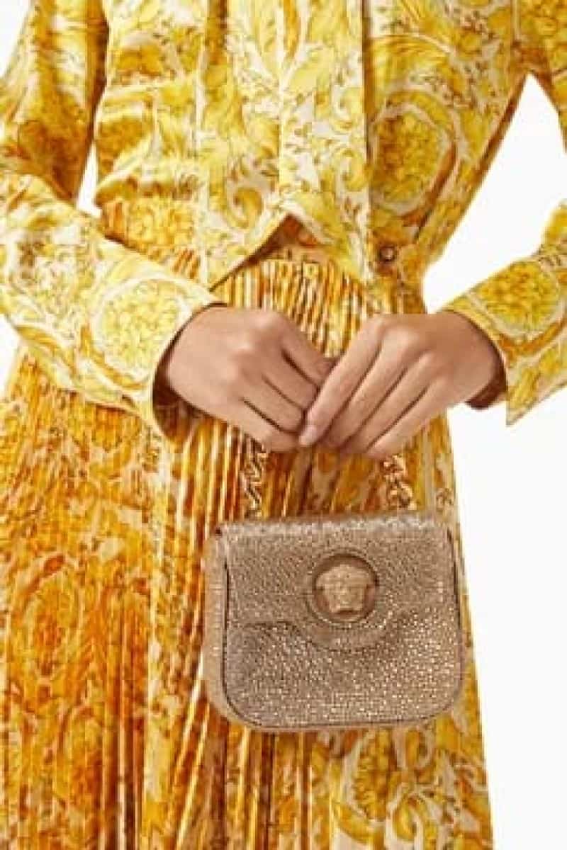 VERSACE_La Medusa crystal-embellished mini bag_with box_926
