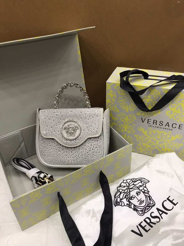 VERSACE_La Medusa crystal-embellished mini bag_with box_928