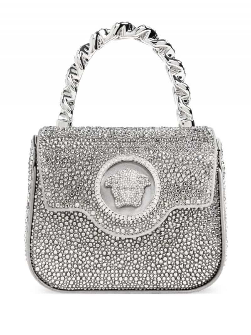 VERSACE_La Medusa crystal-embellished mini bag_with box_928