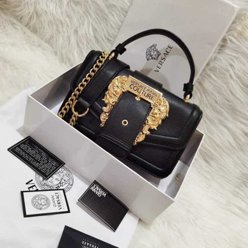 VERSACE_JEANS_COUTURE_Regalia_Baroque_Printed_Chain_Linked_Shoulder_Bag_With_Magnet_Box_938 Main image