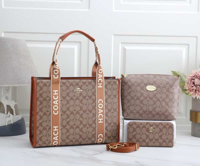 COACH_Premium_3pcs_Tote_Bag_958