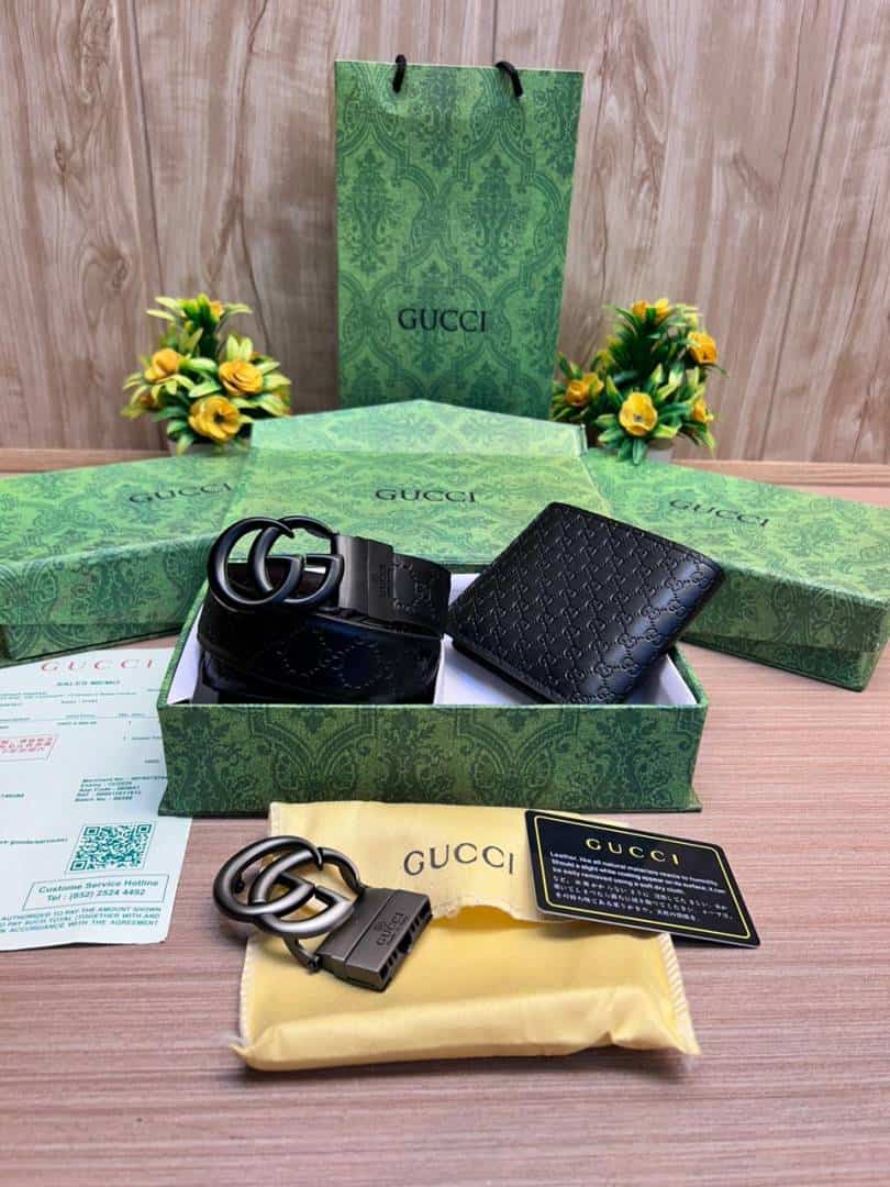 GUCCI_2_Buckle_Belt_&_wallet_Combo_C430