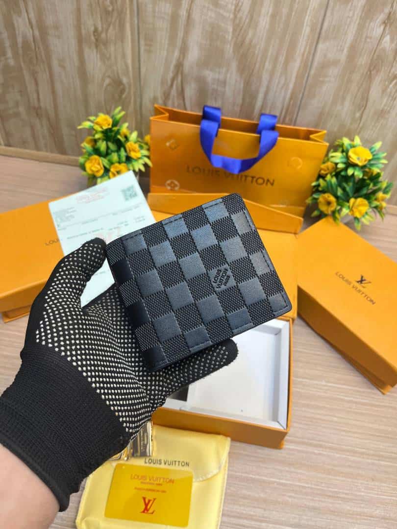 LOUIS_VUITTON_2 Buckle Belt & wallet Combo C432
