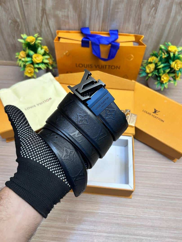 LOUIS_VUITTON_2 Buckle Belt & wallet Combo C427