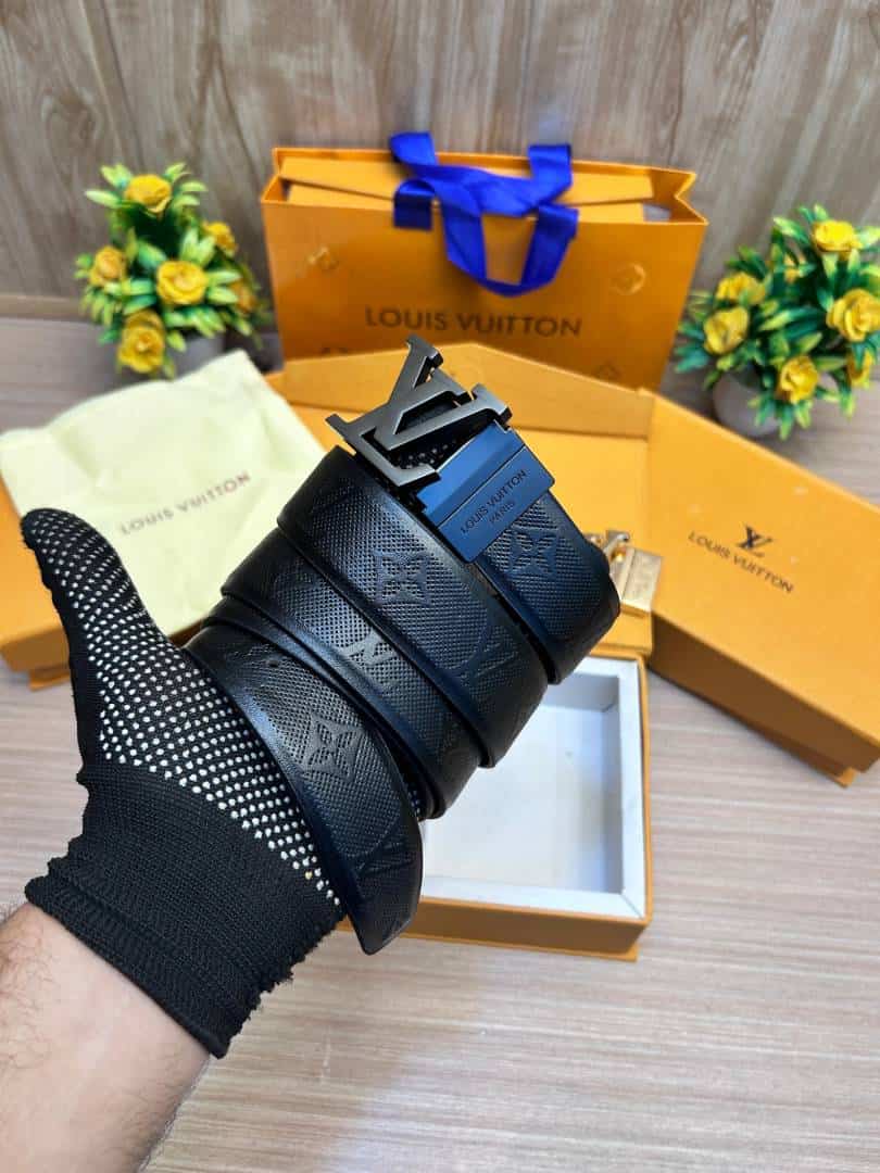 LOUIS_VUITTON_2 Buckle Belt & wallet Combo C427