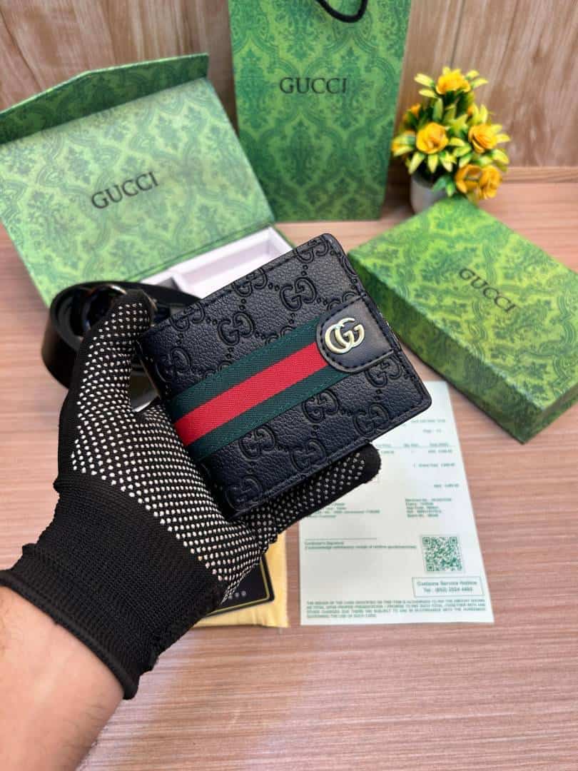 GUCCI_Premium_Belt_&_wallet_Combo_C422