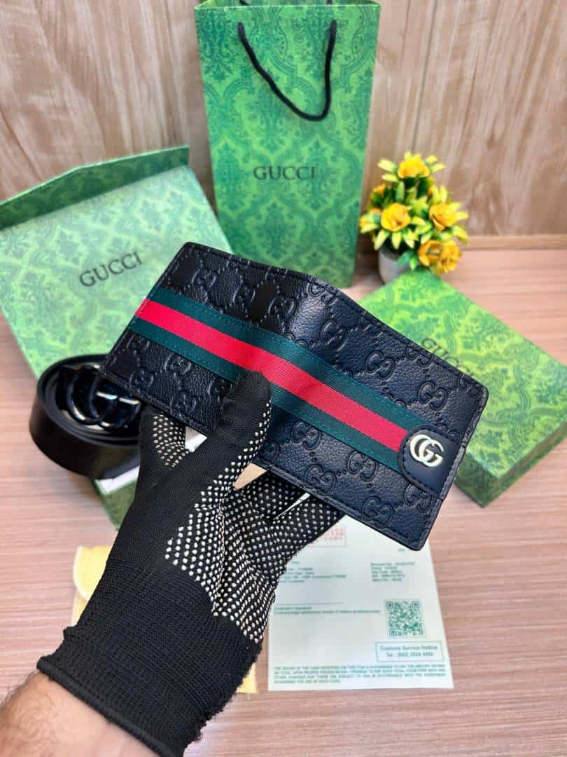 GUCCI_Premium_Belt_&_wallet_Combo_C422