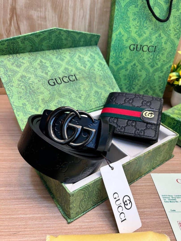 GUCCI_Premium_Belt_&_wallet_Combo_C422