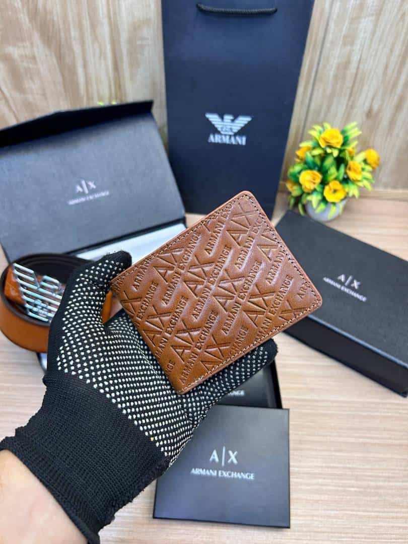 ARMANI_Premium_Belt_&_wallet_Combo_C419