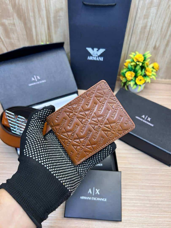 ARMANI_Premium_Belt_&_wallet_Combo_C419