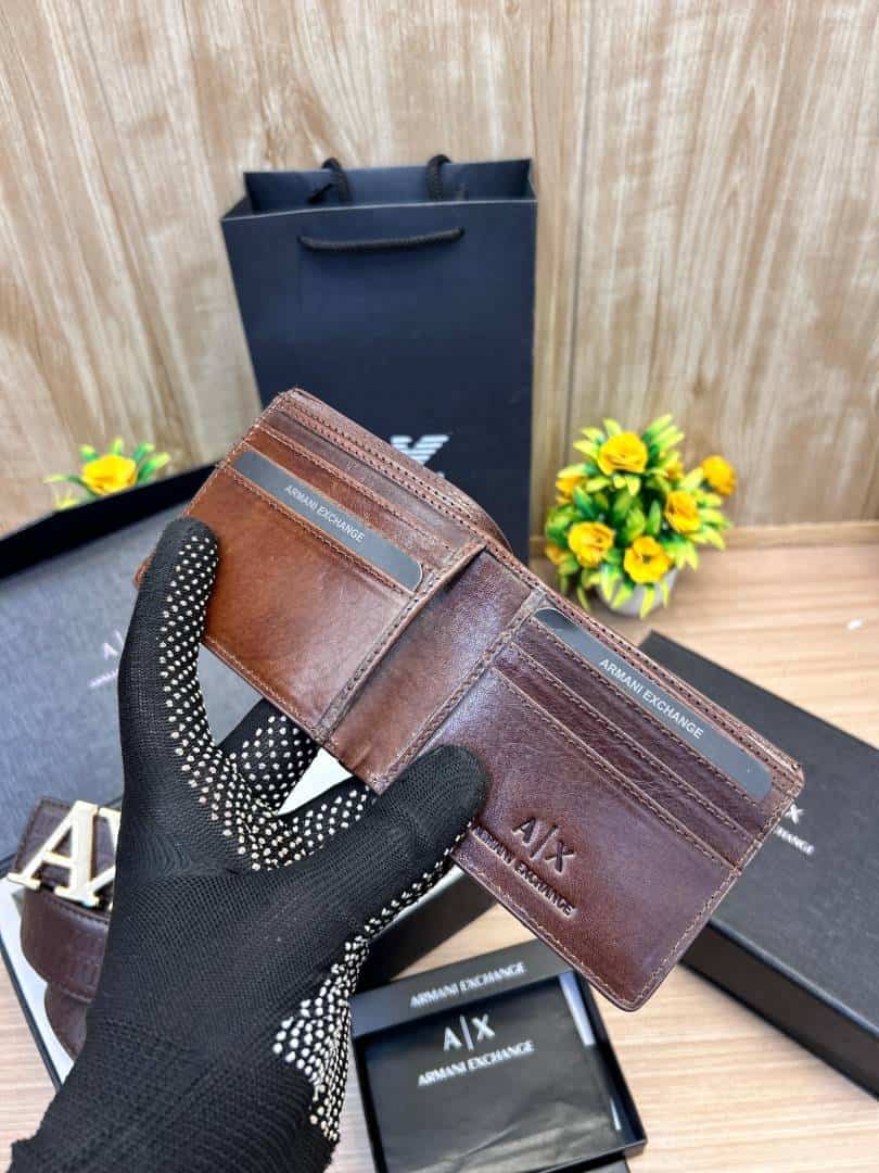 ARMANI_Premium_Belt_&_wallet_Combo_C418