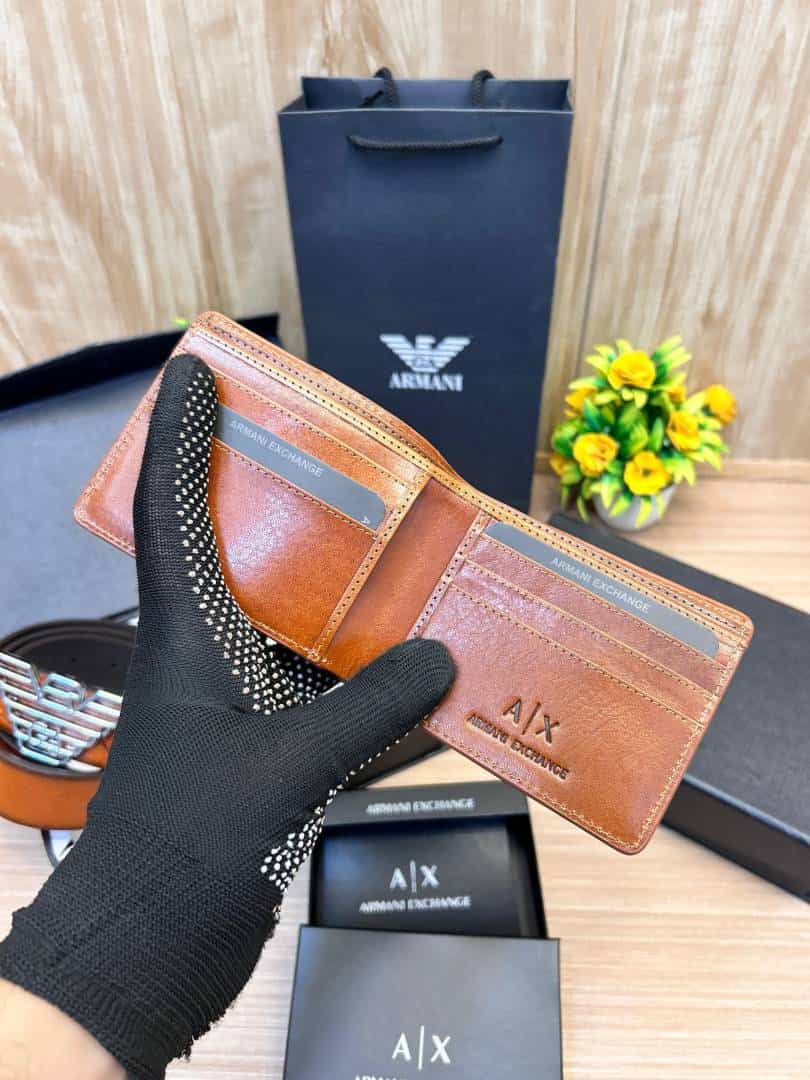 ARMANI_Premium_Belt_&_wallet_Combo_C419