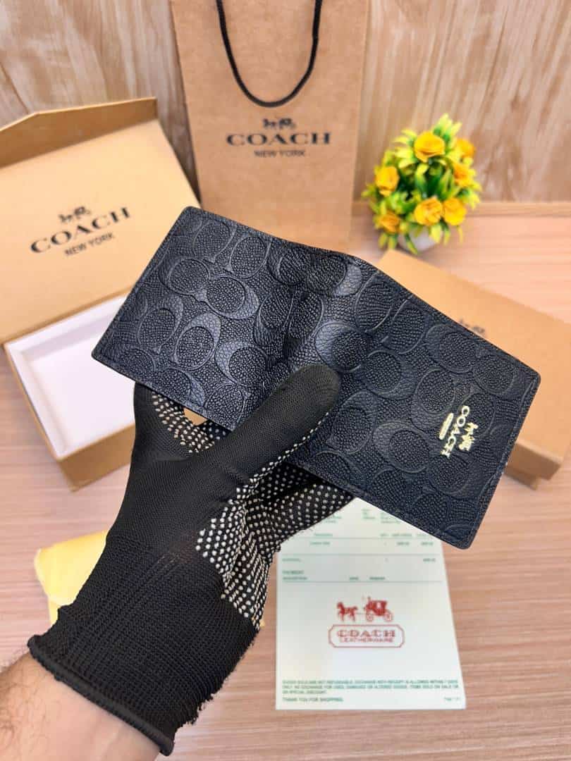 COACH_2_Buckle_Belt_&_wallet_Combo_C416