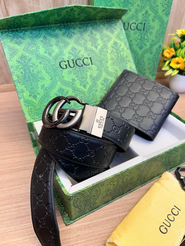 GUCCI_2_Buckle_Belt_&_wallet_Combo_C411