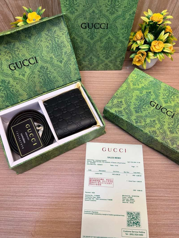 GUCCI_2_Buckle_Belt_&_wallet_Combo_C400