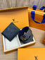 LOUIS_VUITTON Premium_Belt_&_wallet_Combo_C397