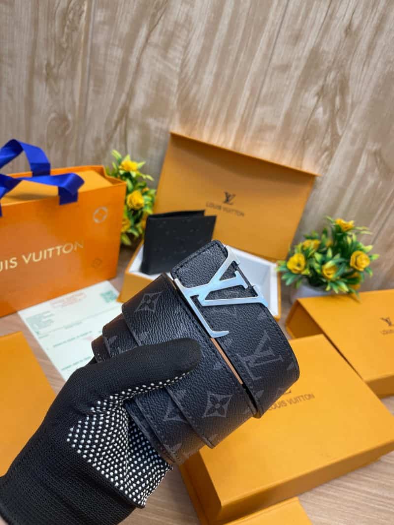 LOUIS_VUITTON Premium_Belt_&_wallet_Combo_C387