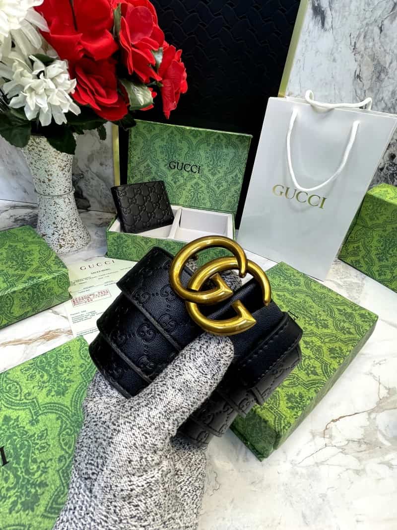 GUCCI_Premium_Belt_&_Wallet_Combo_C372