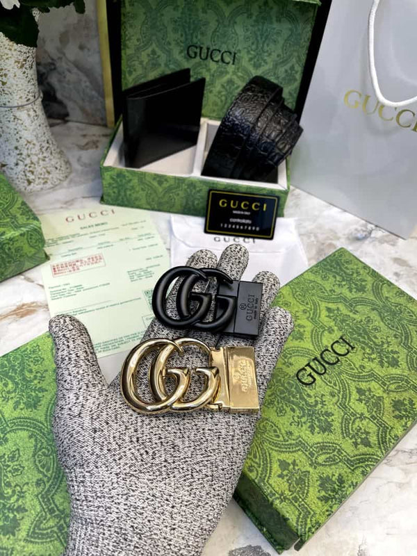 GUCCI_2_Buckle_Belt_&_wallet_Combo_C371