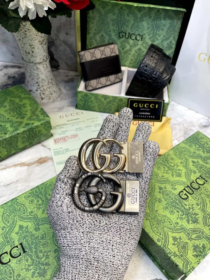 GUCCI_2_Buckle_Belt_&_wallet_Combo_C370