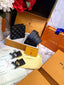 LOUI_S VUITTONN 2 Buckle Belt & wallet Combo C365