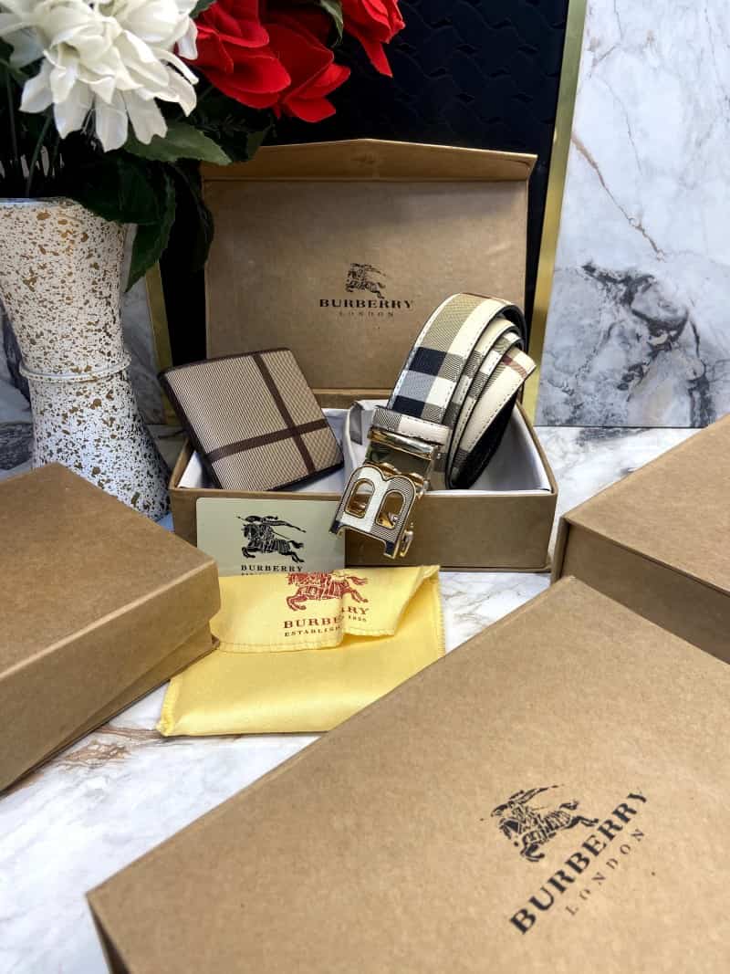 BURBERRY_Premium_Belt_&_Wallet_Combo_C357