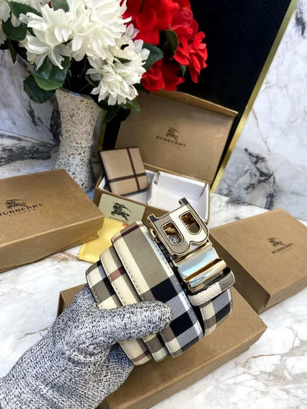 BURBERRY_Premium_Belt_&_Wallet_Combo_C357