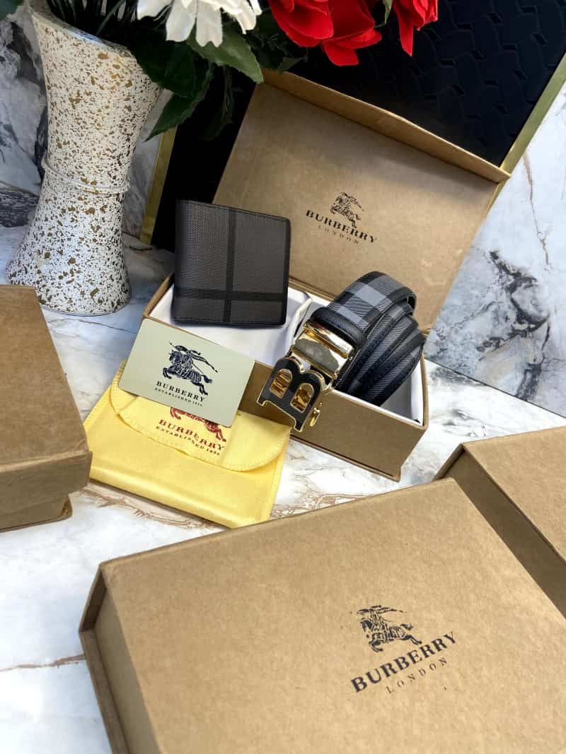 BURBERRY_Premium_Belt_&_Wallet_Combo_C355