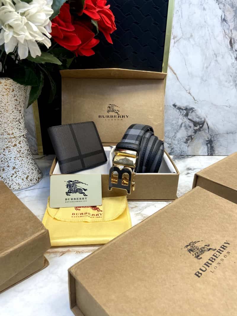 BURBERRY_Premium_Belt_&_Wallet_Combo_C355