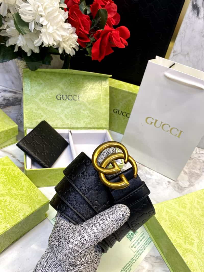 GUCCI_Premium_Belt_&_Wallet_Combo_C343