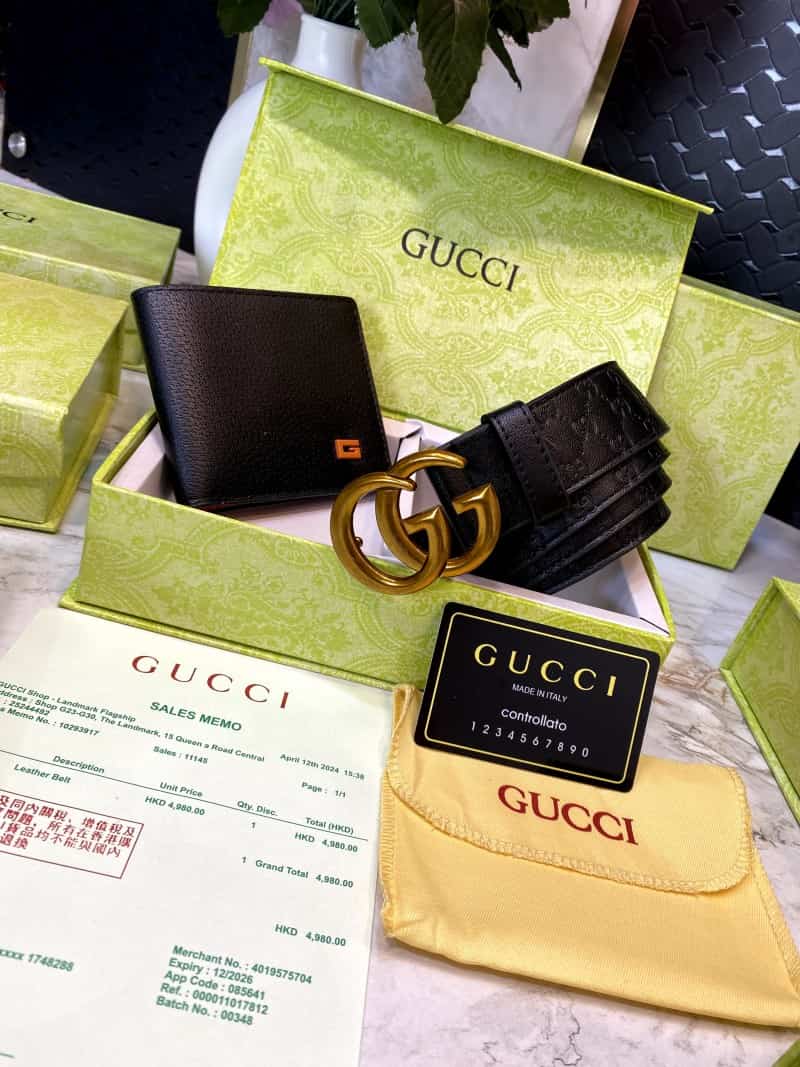 GUCCI_Premium_Belt_&_Wallet_Combo_C337