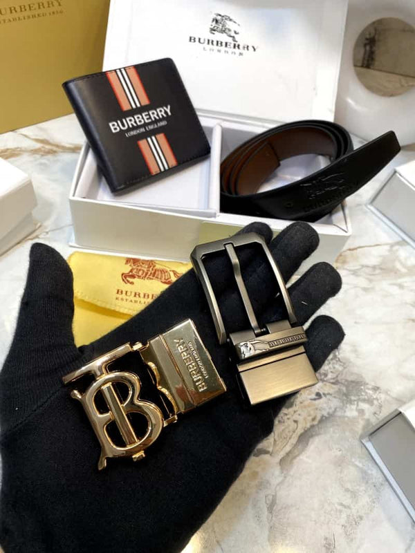 BURBERRY_2_Buckle_Belt_&_wallet_Combo_C334