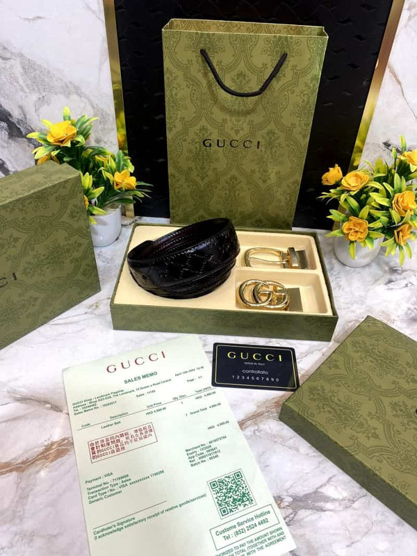 GUCCCI_GG_2 Buckle Combo set C285