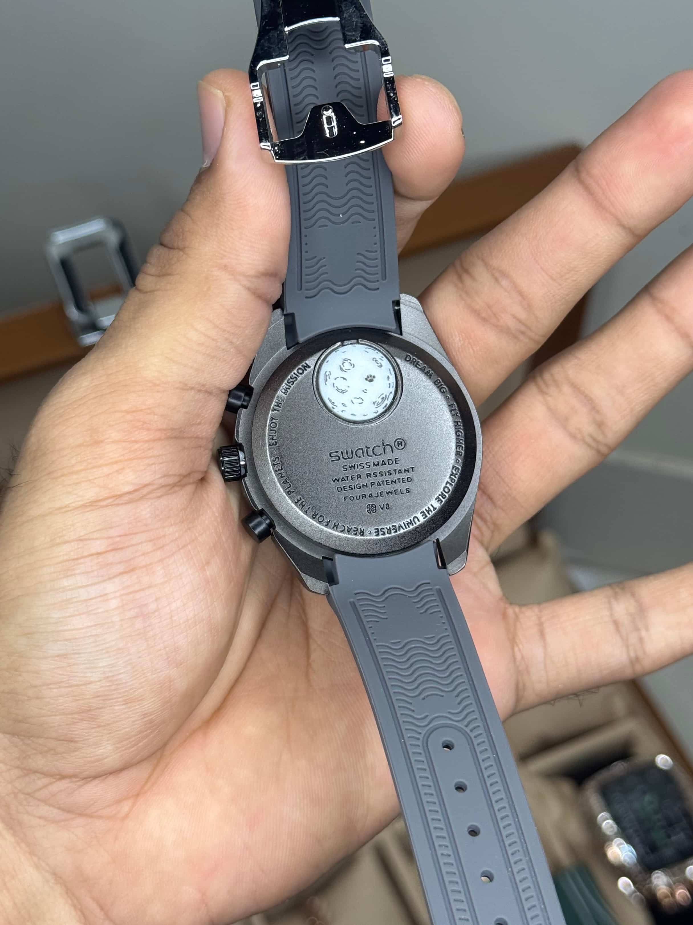 Omeg a x S watch Black Moons Watch Edition Quartz Watch