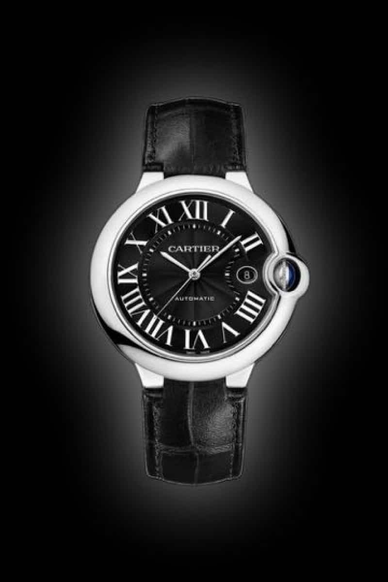 CARTIER BALLON BLEU BLACK SILVER AU