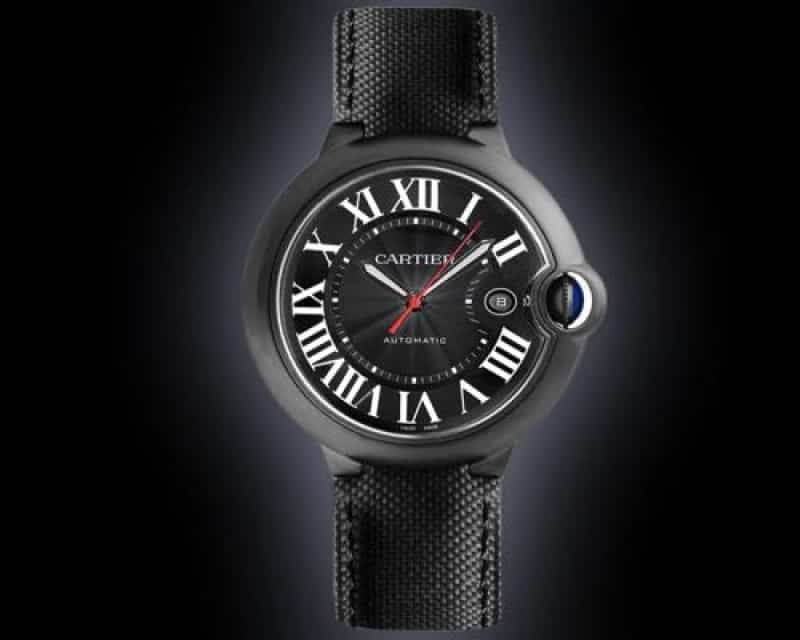 CARTIER BALLON BLEU ALL BLACK AUTOM