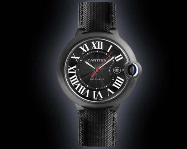CARTIER BALLON BLEU ALL BLACK AUTOM