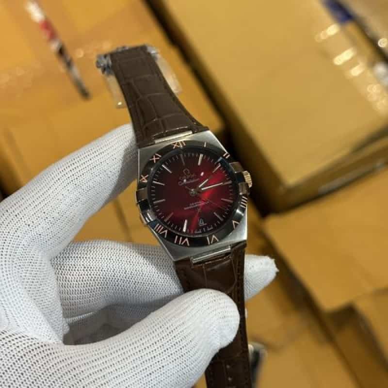 OMEGA CONSTELLATION LEATHER STRAP A