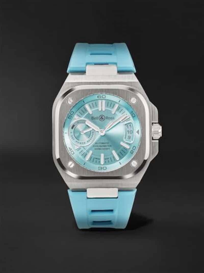 Bell Ross ..X5 Ice Blue Silicon