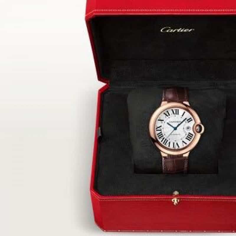 CARTIER BALLON BLEU ROSEGOLD BROWN