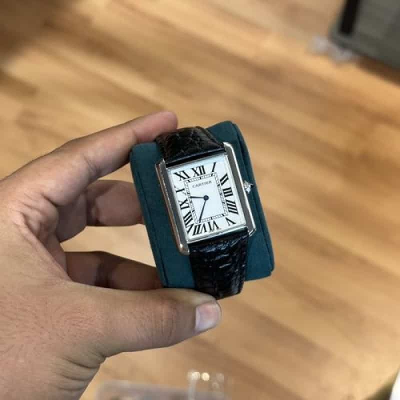 CARTIER TANK JAPAN MACHINE QUARTZ